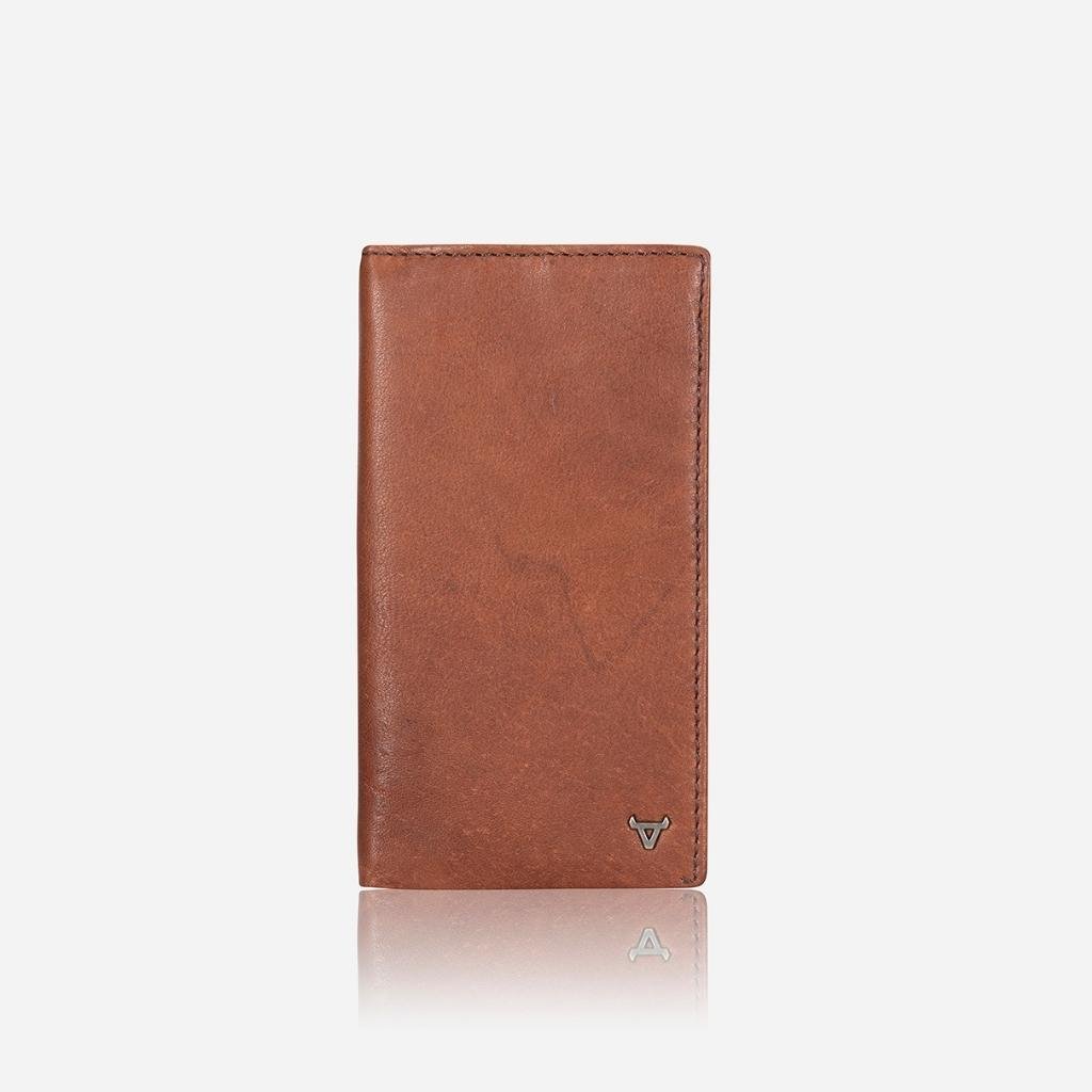 Kudu Upright Travel Wallet, Copper - Brando Leather