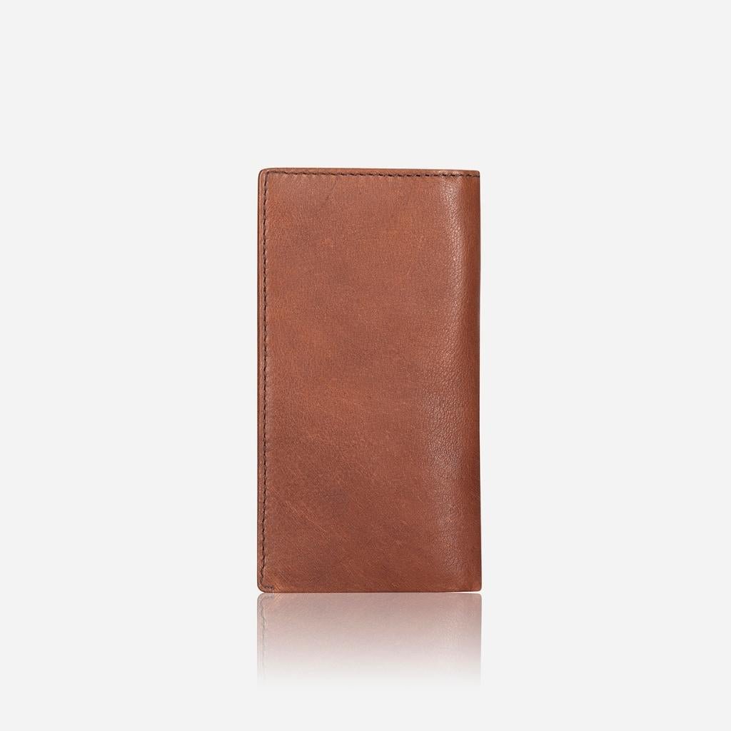 Kudu Upright Travel Wallet, Copper - Brando Leather