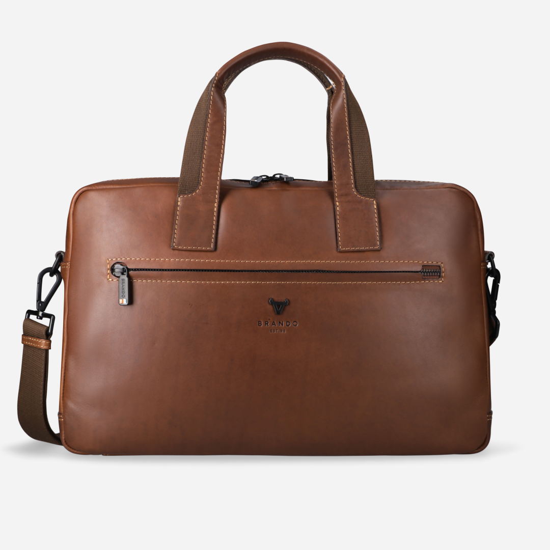 James Slimline Laptop Briefcase
