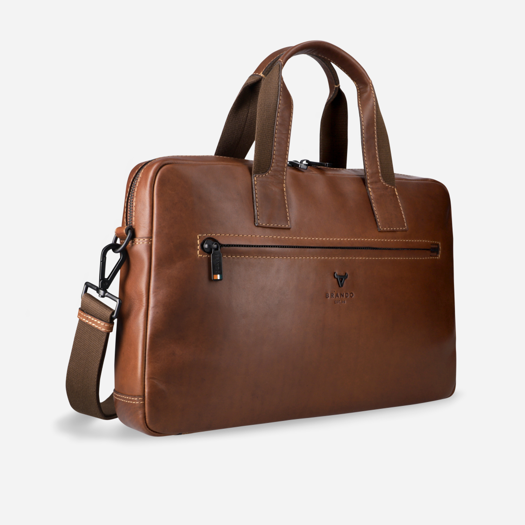 James Slimline Laptop Briefcase