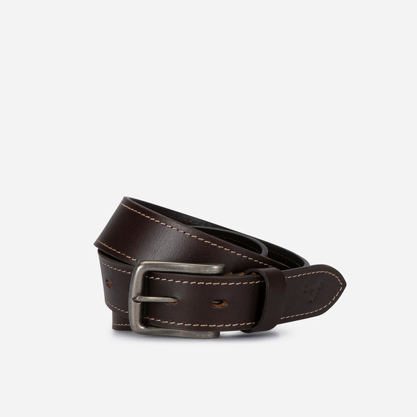 Leather Belt 40mm, Brown