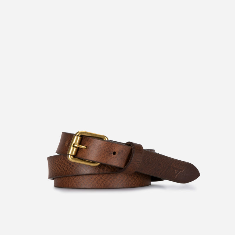 Weisz Ladies Basic Belt 25mm, Brown