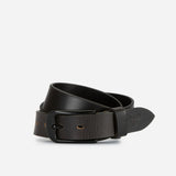 Leather Belt 40mm, Black