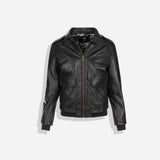 Jenn Ladies Leather Jacket, Black