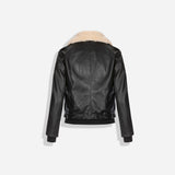 Jenn Ladies Leather Jacket, Black