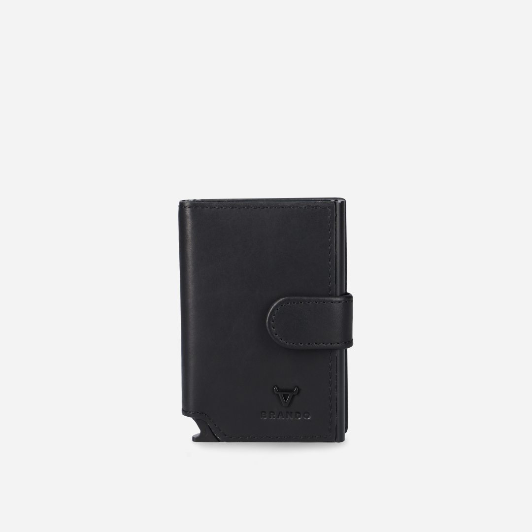 James Detailed Metal Card Holder
