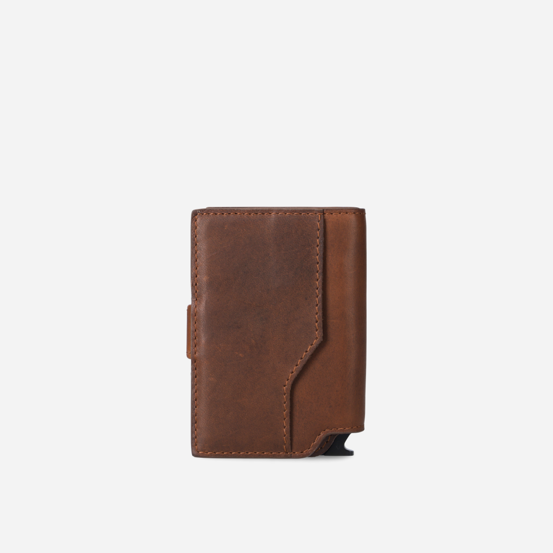 James Detailed Metal Card Holder