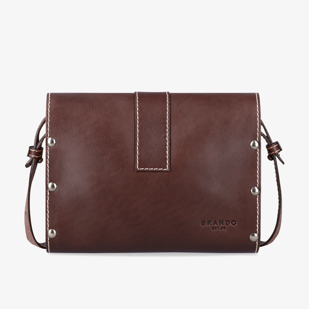 Sally Wood Panel Satchel