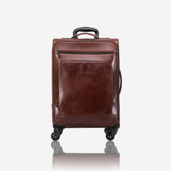Authentic Leather Cabin Bag, Brown