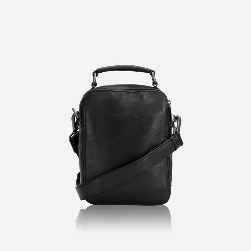 Gent's Bag With Top Handle, Black