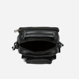 Gent's Bag With Top Handle, Black