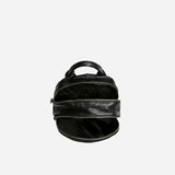 Leather Backpack, Black
