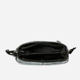 Winona Leather Crossbody Bag, Black