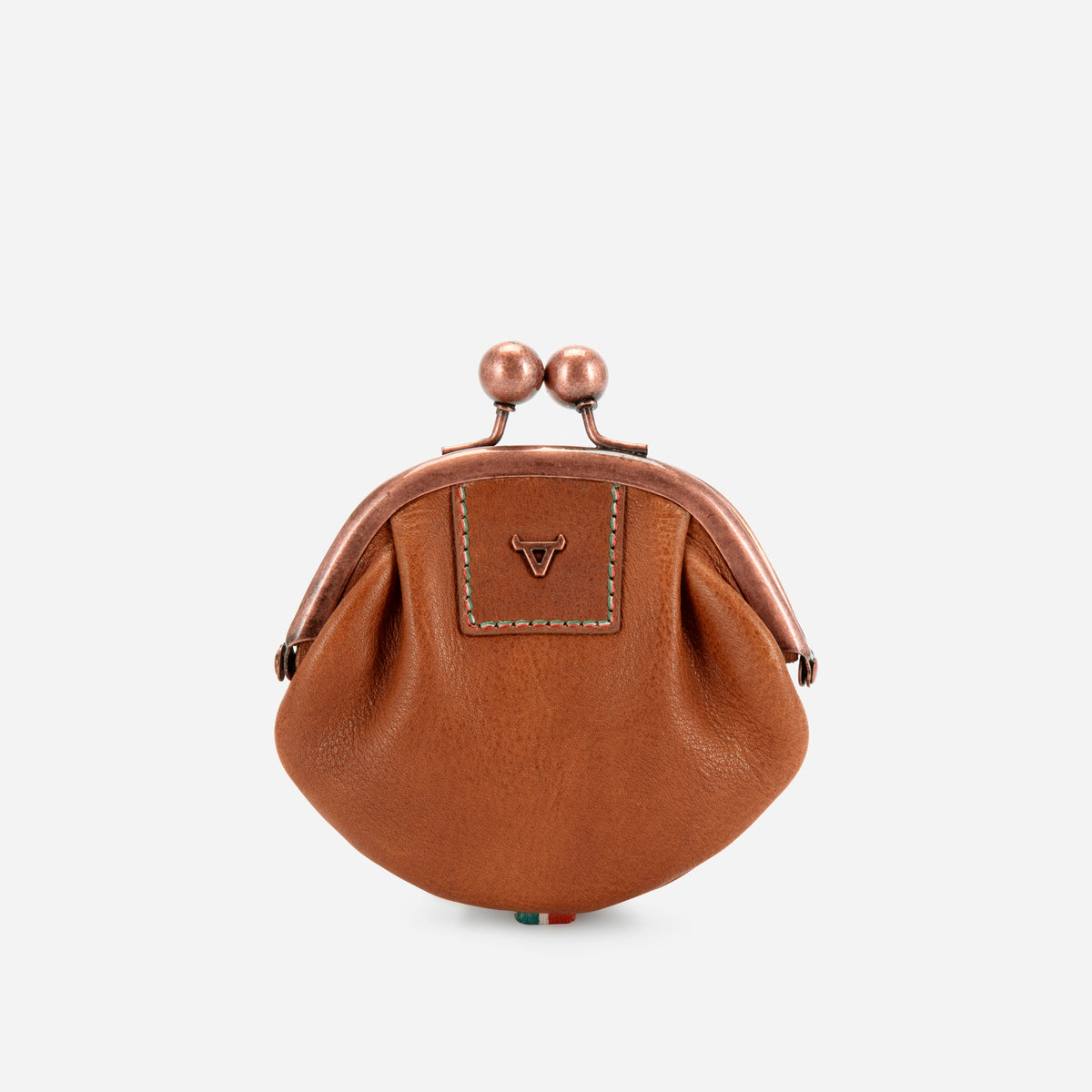 Fiona Frame Coin Purse in Tan - purse | Brando Leather