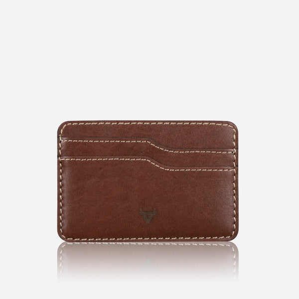 Brando Leather Card Holder, Brown