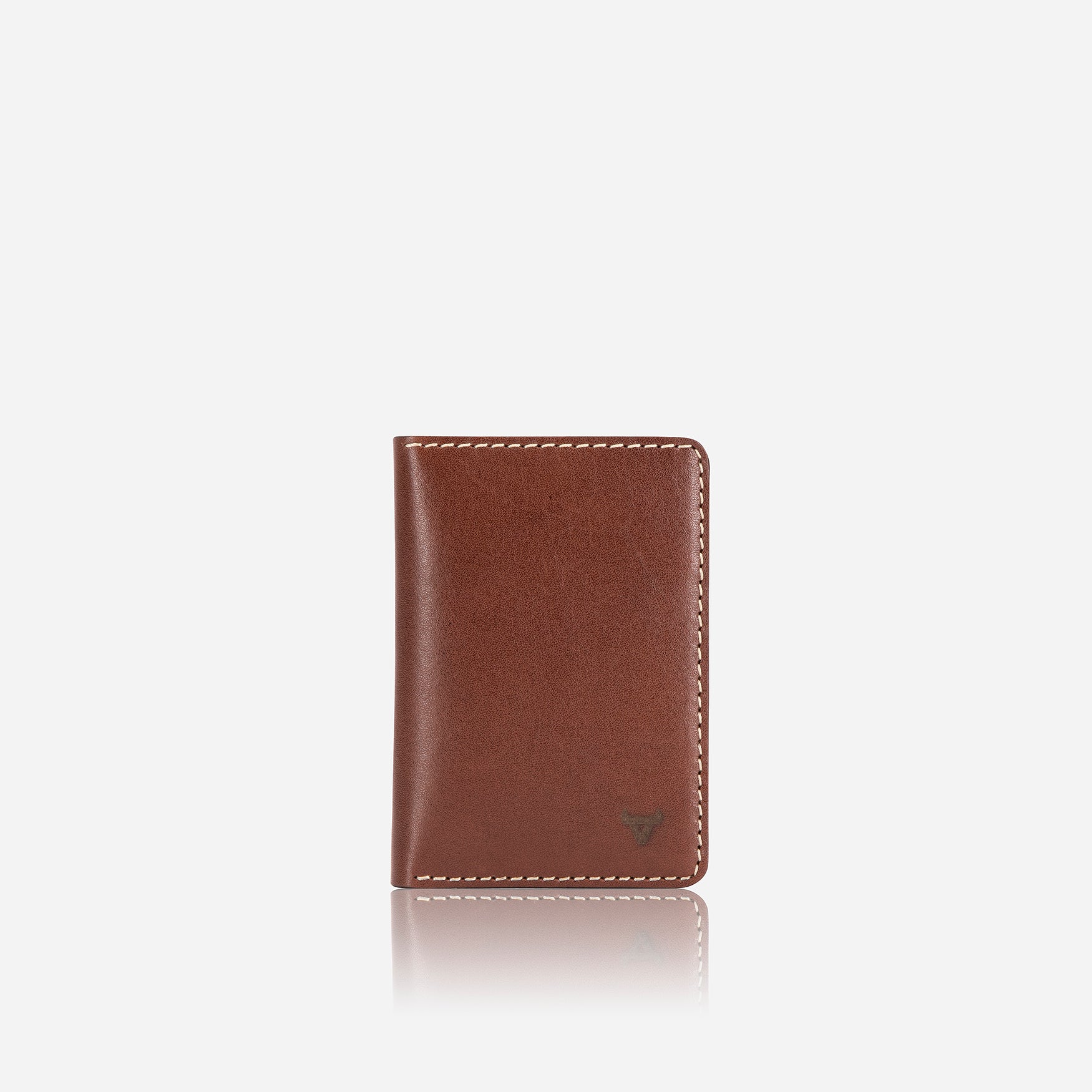 Wayne Leather Card Wallet, Brown