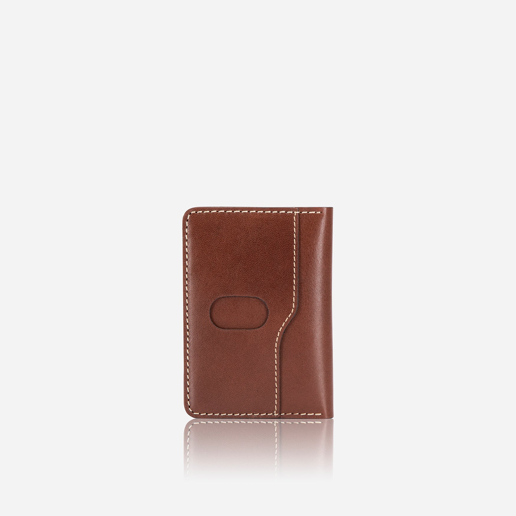 Wayne Leather Card Wallet, Brown