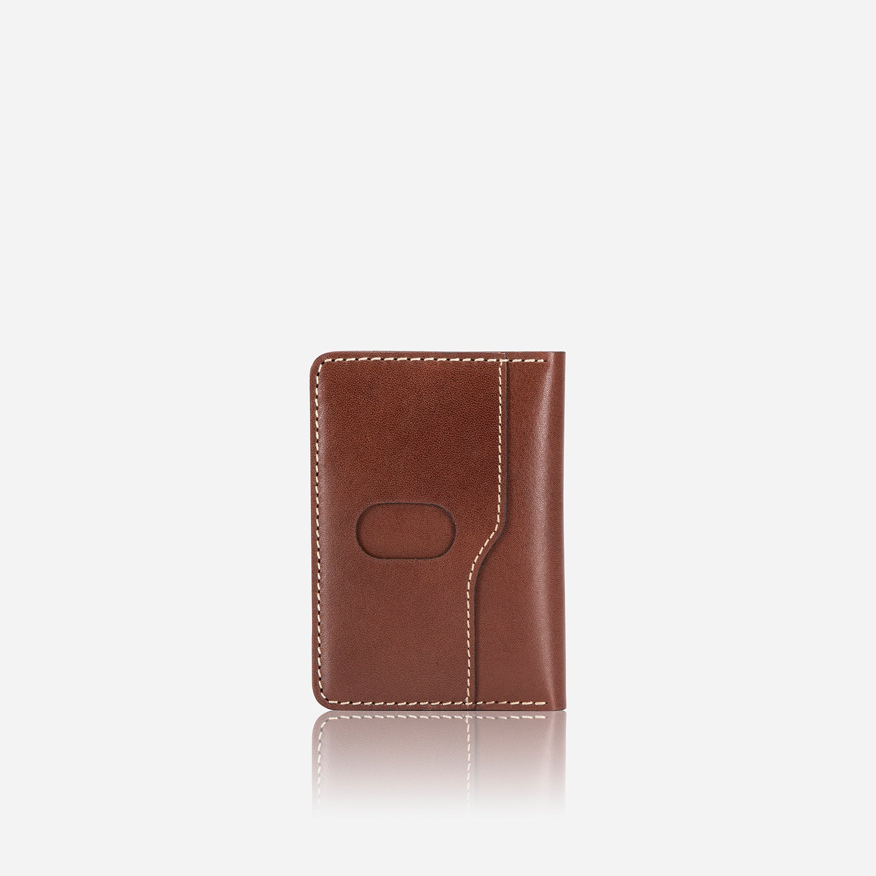 Wayne Leather Card Wallet, Brown