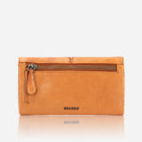 Hepburn Leather Flap Purse, Tan