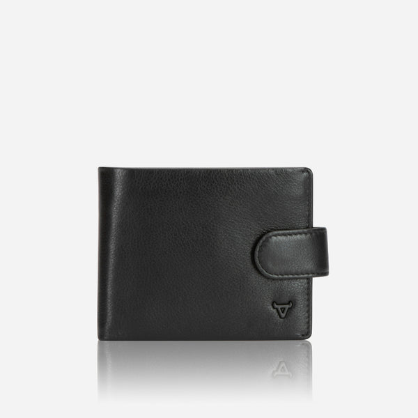 Brando Essential Leather Executive Wallet, Black