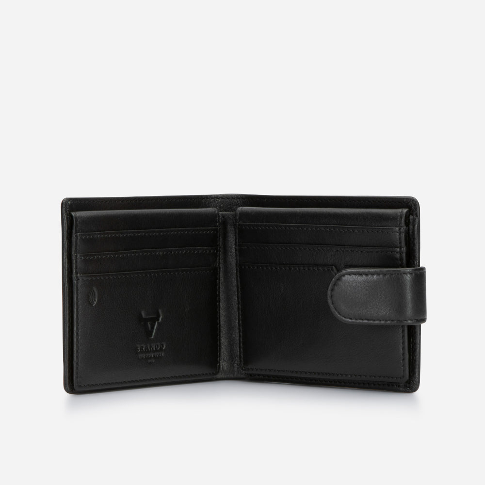 Armstrong Essential Leather Executive Wallet, Black