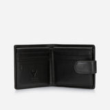 Brando Essential Leather Executive Wallet, Black