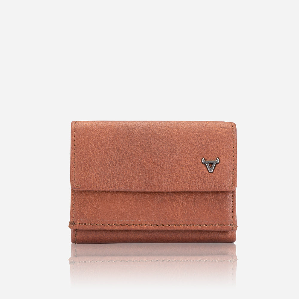 Kudu Compact Mini Trifold Wallet, Copper