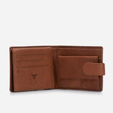 Brando Multi Card Kudu Leather Wallet, Copper