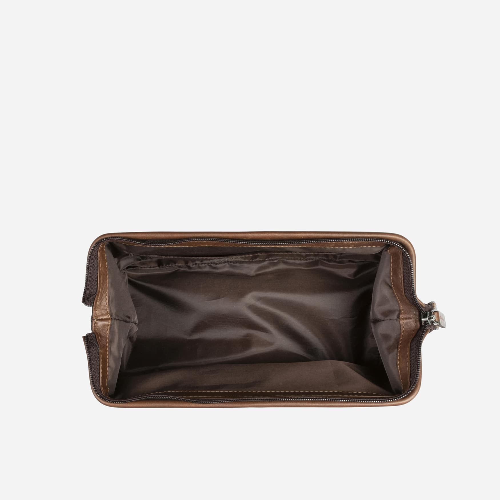 Brosnan Gents Toiletry Bag, Brown