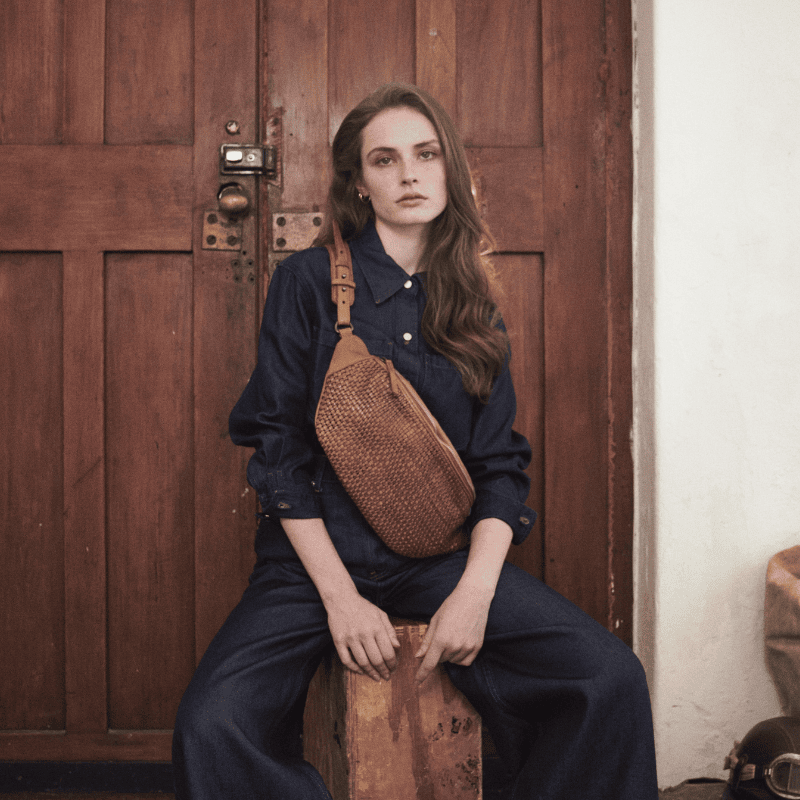 Bell Maxi Waist Bag - Brando Leather