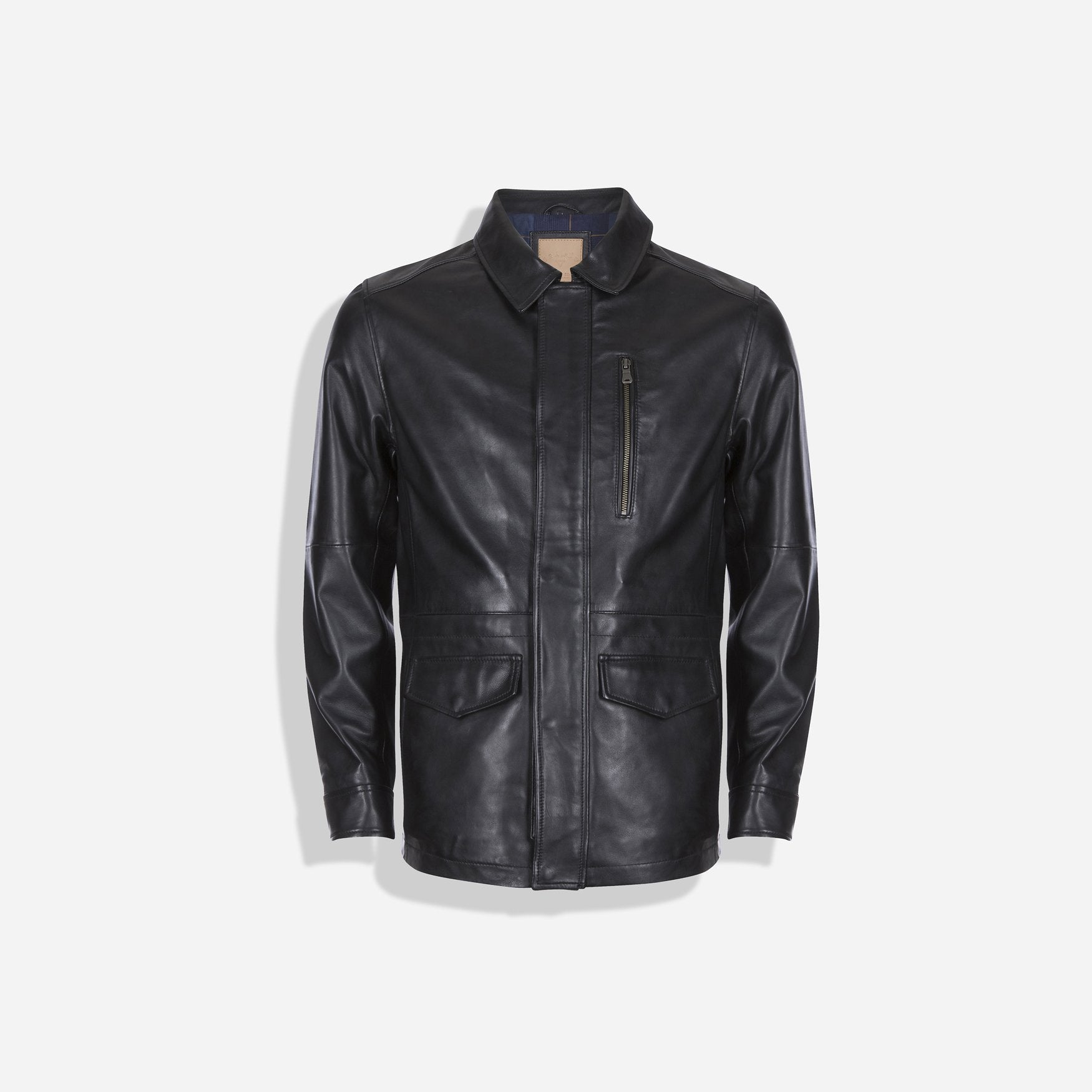 Marlon Jacket, Black - Leather Jacket | Brando Leather South Africa