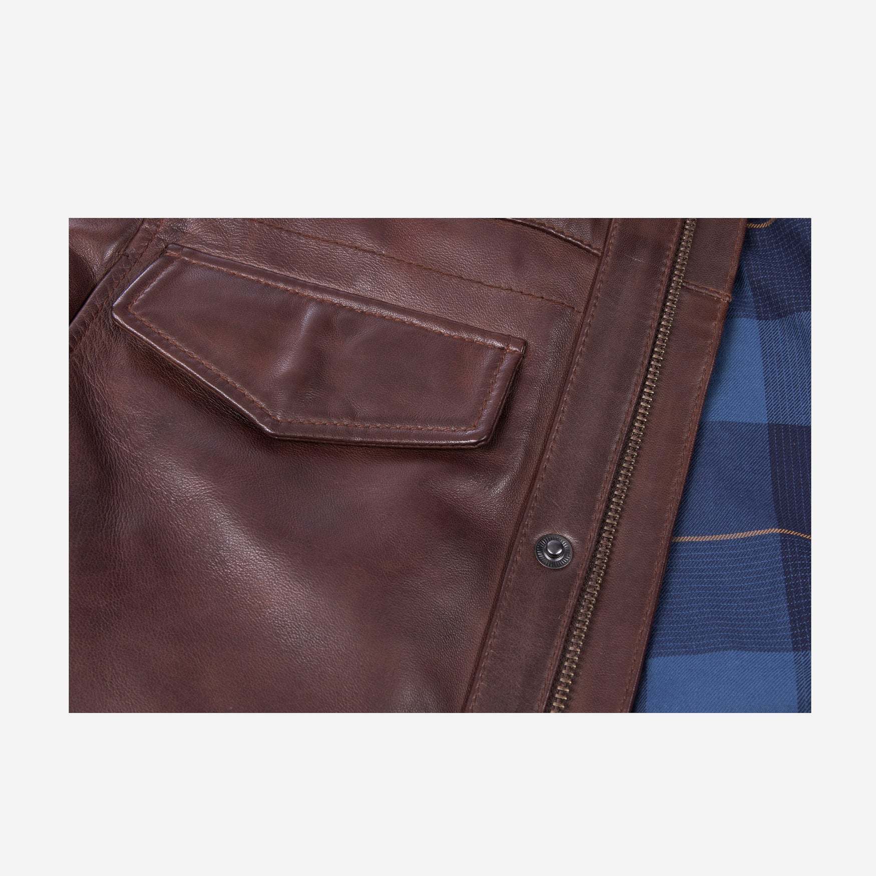 Marlon Jacket, Brown - Leather Jacket | Brando Leather South Africa