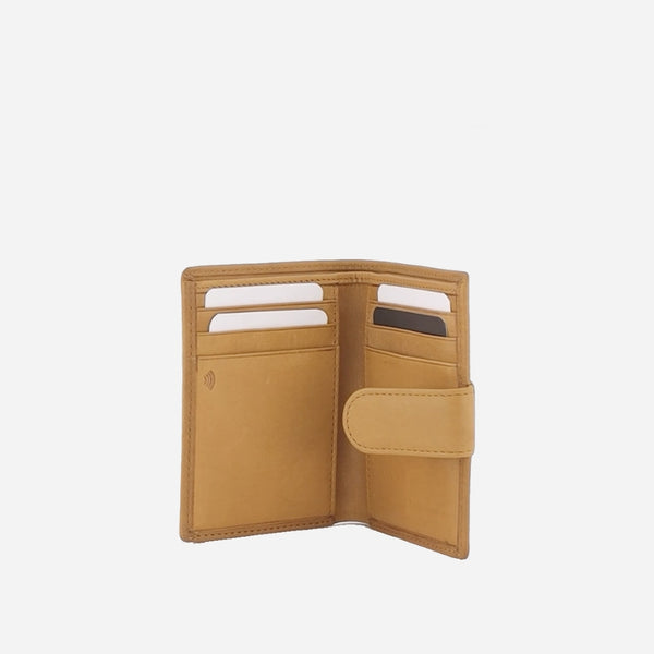 Brando Leather Card Holder, Tan