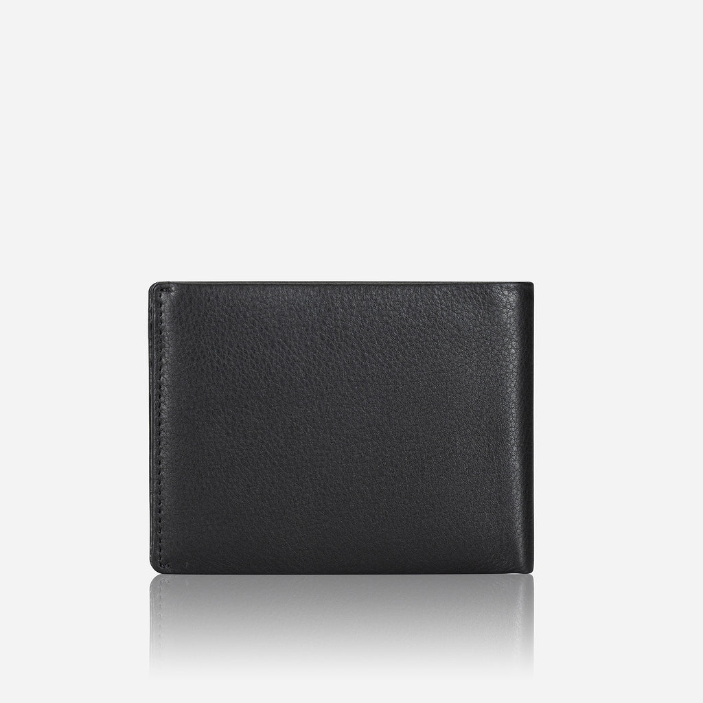Slim Card And Note Wallet, Black - Shop Leather Online | Brando South ...