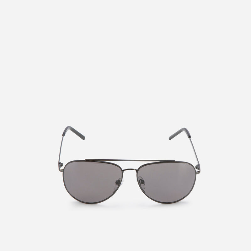 Aviator Sunglasses, Gunmetal - Sunglasses | Brando Leather South Africa