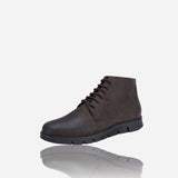 Damon Tuskey Lace Boot - Coffee - Leather Shoes | Brando Leather South Africa