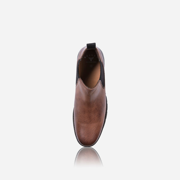 Hanks Tuskey Chelsea Boot - Tan - Leather Shoes | Brando Leather South Africa