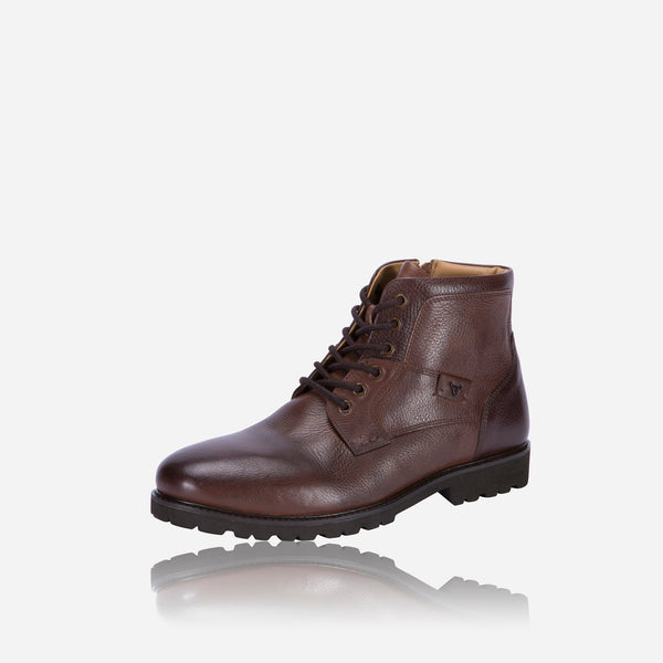 Jackson Boot, Brown - Leather Shoes | Brando Leather South Africa