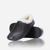 Keaton Slipper, Black - Leather Shoes | Brando Leather South Africa