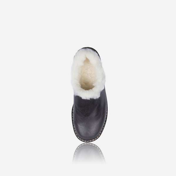 Keaton Slipper, Black - Leather Shoes | Brando Leather South Africa