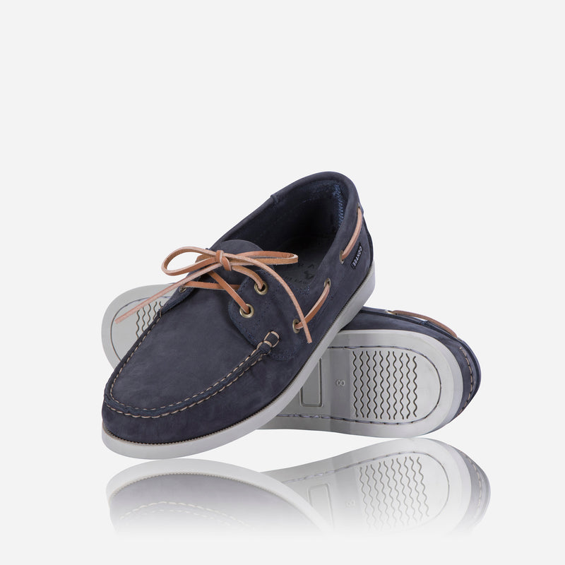 Nautilus Boat shoe, Navy - Leather Shoes | Brando Leather South Africa