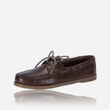 Doni-MS Boat shoe, Chocolate - Leather Shoes | Brando Leather South Africa