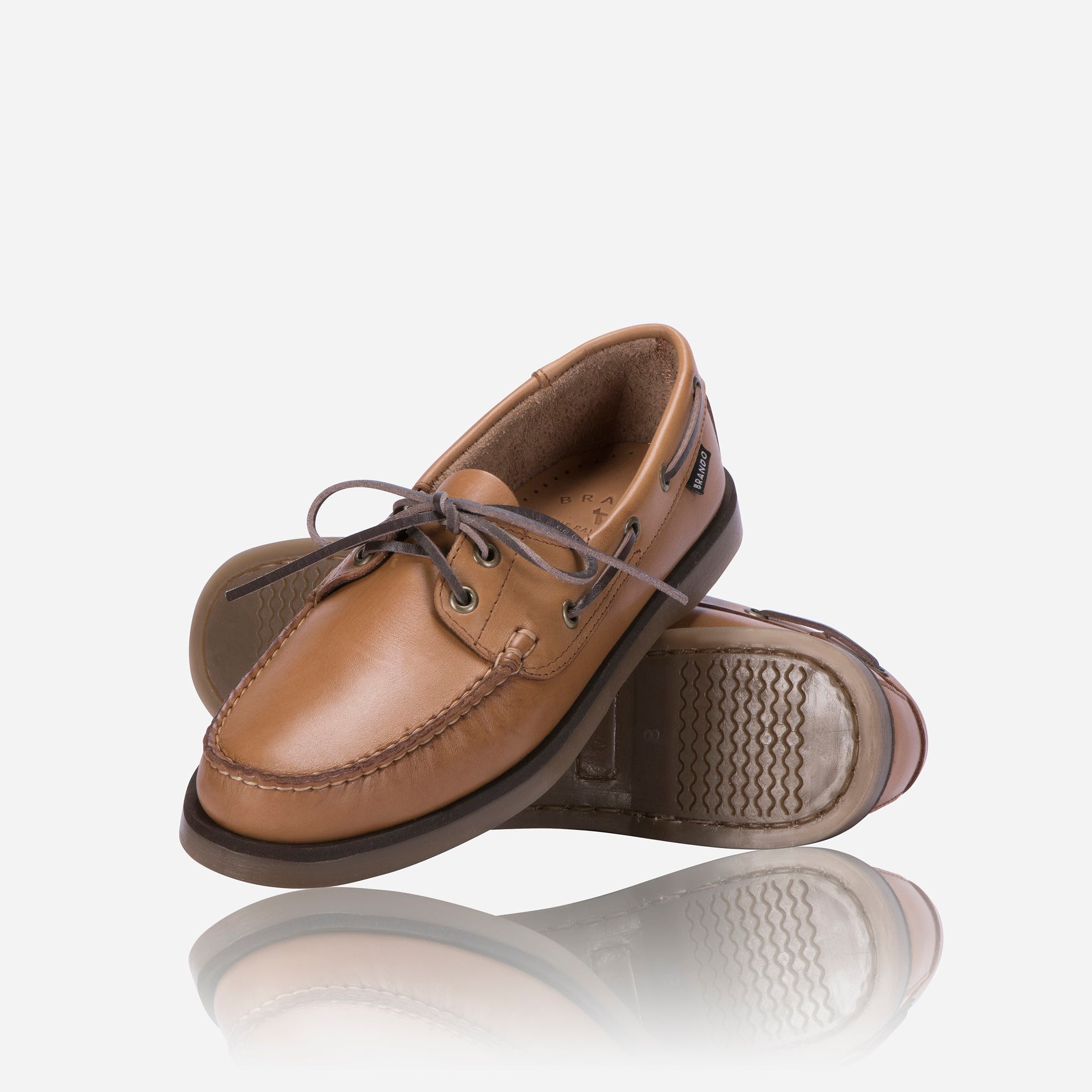 Doni-MS Boat shoe, Tan - Leather Shoes | Brando Leather South Africa