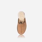 Mens Slip On Slipper, Chestnut
