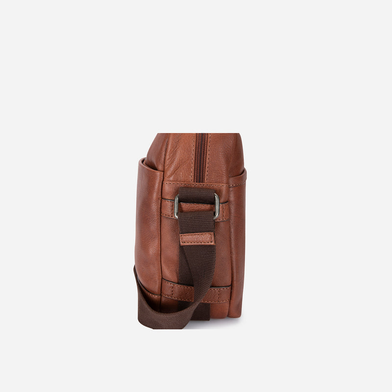 Leather Crossbody Bag, Copper