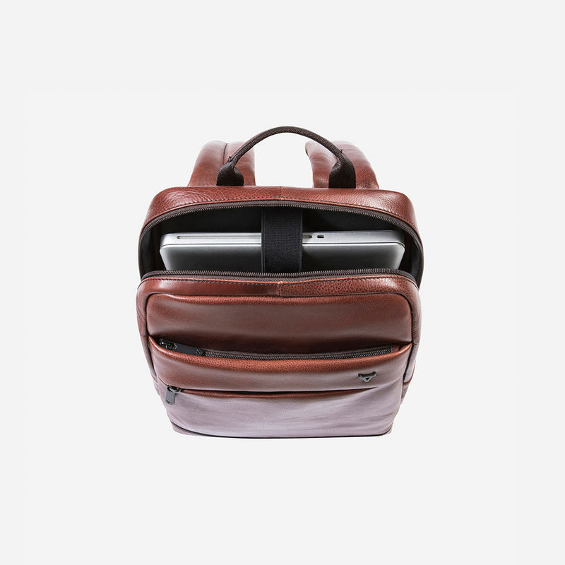 13" Slim Laptop Backpack - Leather Backpacks | Brando Leather South Africa