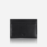 Brando Leather Money Clip Card Holder, Black