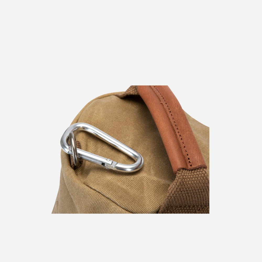 Canvas Washbag, Khaki