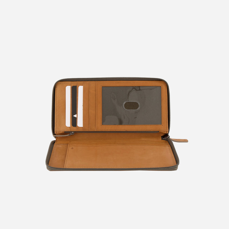 Large Leather Travel Wallet, Tan - Leather Wallet | Brando Leather South Africa