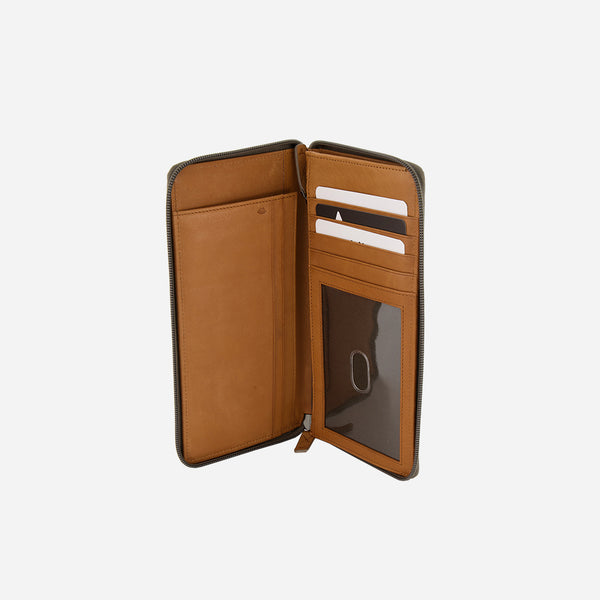 Large Leather Travel Wallet, Tan - Leather Wallet | Brando Leather South Africa
